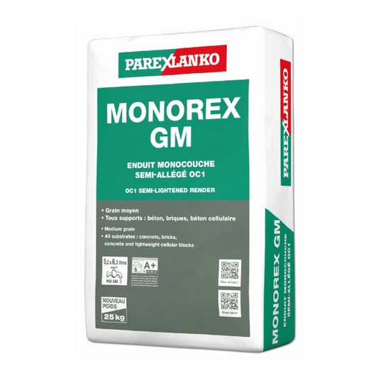 Parex Monorex GM Scraped Textured Render - 25kg