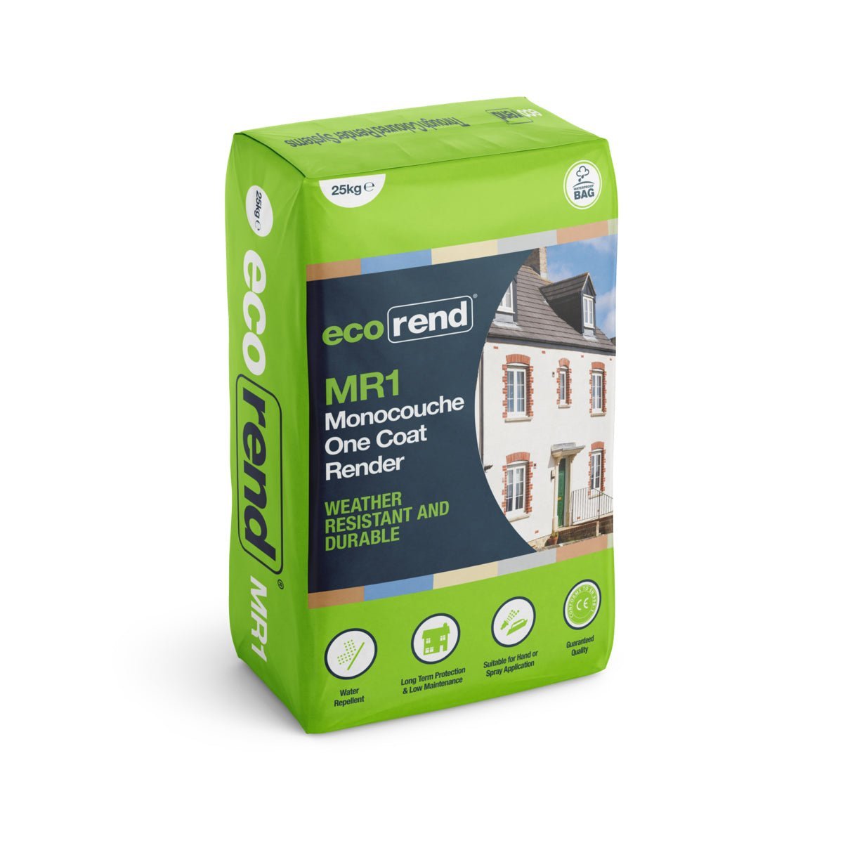 Ecorend MR1 Monocouche - 25kg - RSO - Render & Drylining Supplies