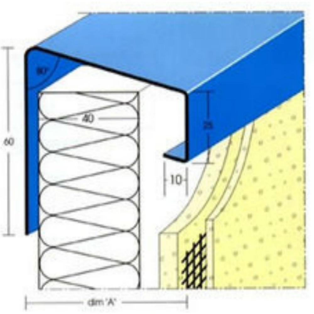 EWI Verge Trim - 2.5mtr - RSO - Render & Drylining Supplies