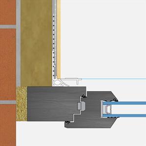 LS2 Flex Window Profile 2D - 2.6 mtr - RSO - Render & Drylining Supplies