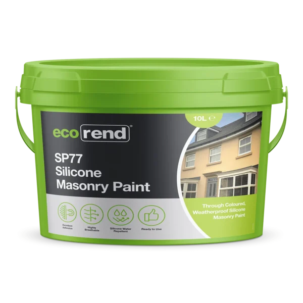 Ecorend SP77 Silicone Masonry Paint - 10 ltr