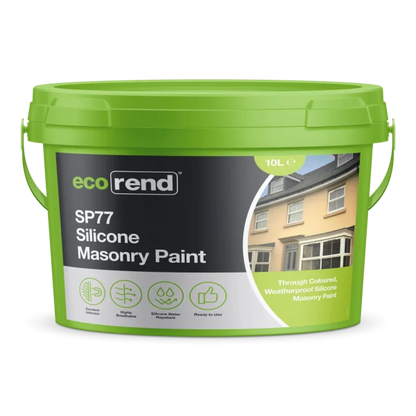 Ecorend SP77 Silicone Masonry Paint - 10 ltr